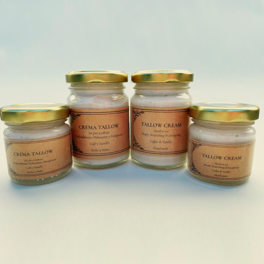 Coffee & Vanilla Tallow Cream