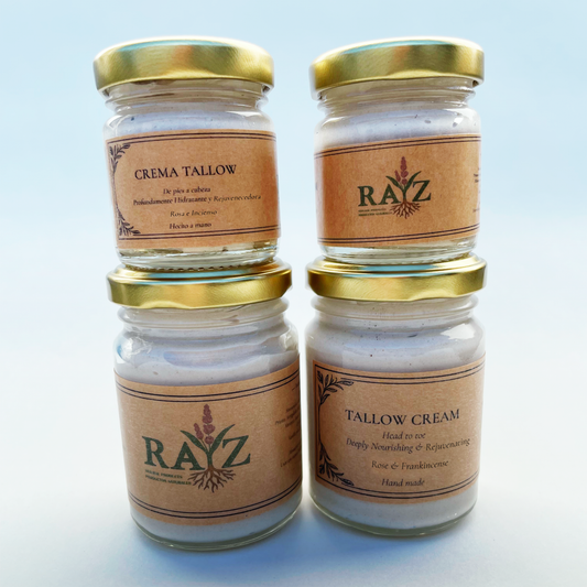 Rose & Frankincensce Tallow Cream